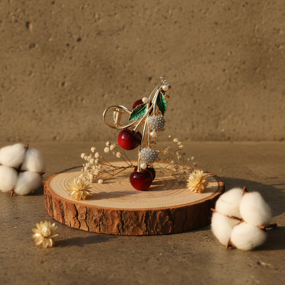 Cherry Pearl Hair Clutcher