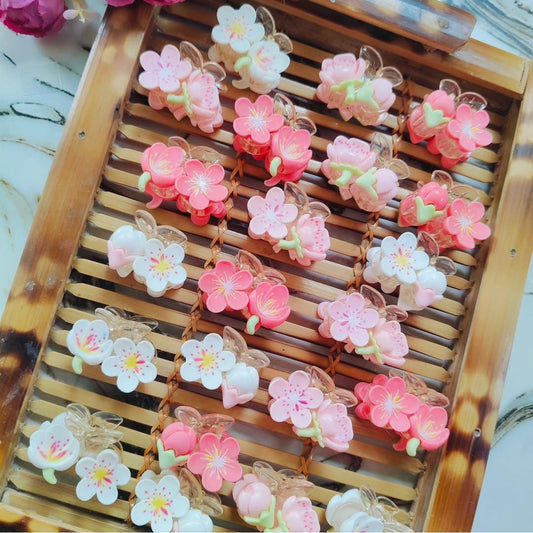 Blossom Flower Hair Clips 🌼🌺🌸