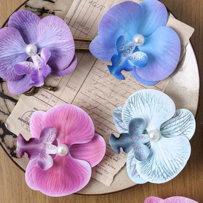 Orchid Hair Clip
