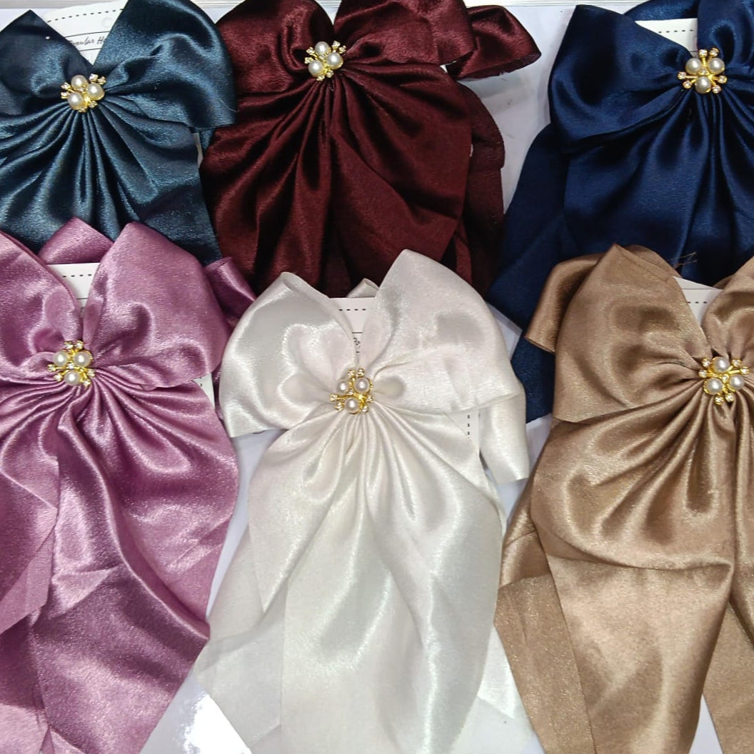 Korean Trendy Bow Clip