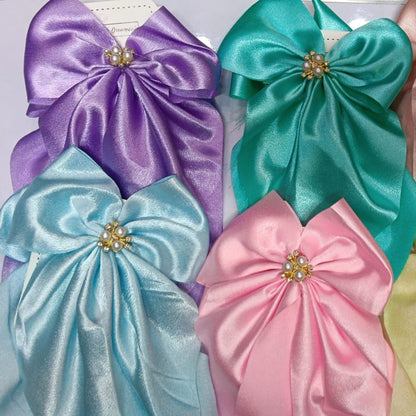 Korean Trendy Bow Clip