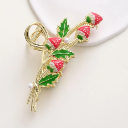 Strawberry 🍓 Claw Clips