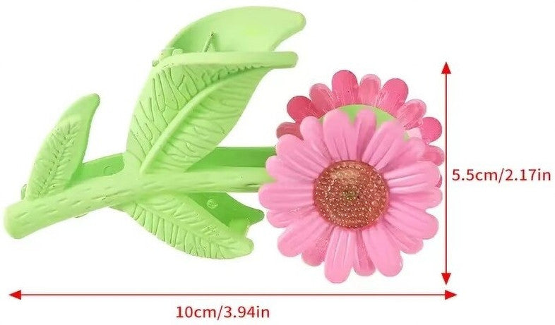 Mini Sunflower Hair Claw Clip 🌻