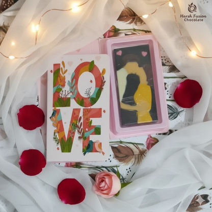 Love Edition Kissing Couple Chocolate 💞 | Perfect Valentine Gift for Him or Her