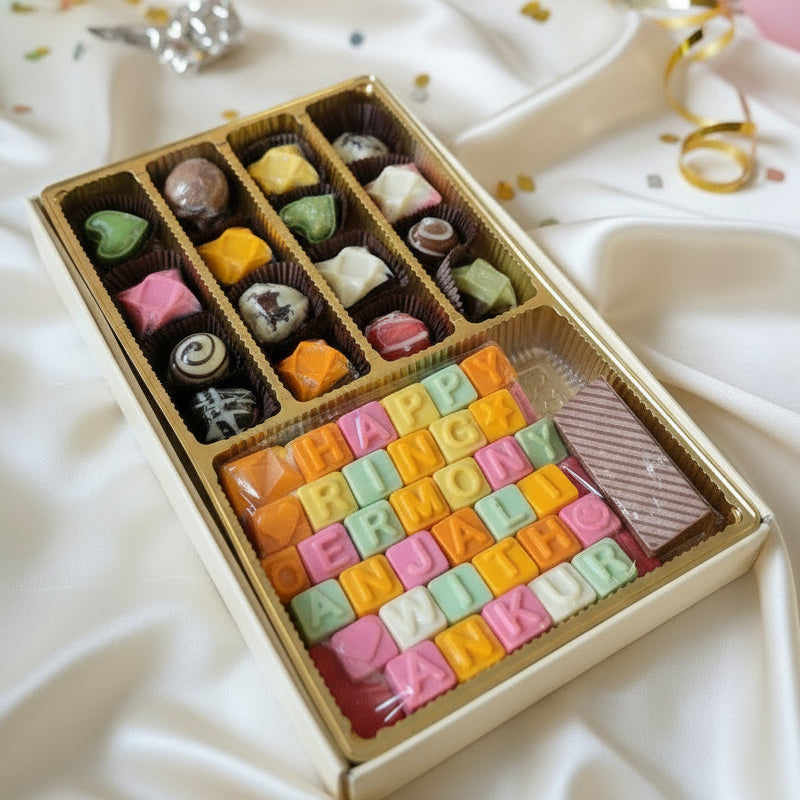 Luxury Customized Chocolate Hamper 💝 | Perfect Gift for Any Occasion